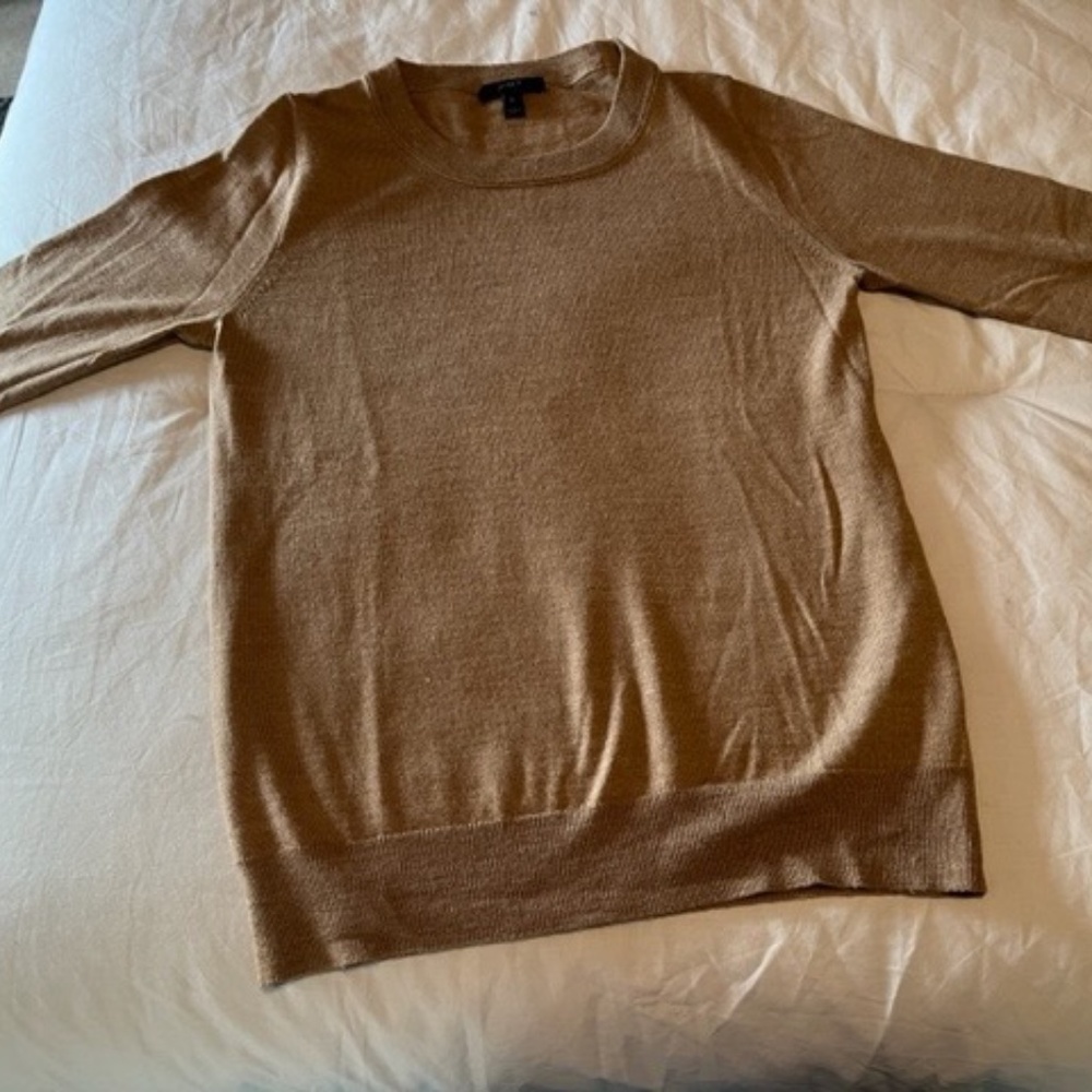 J Crew Merino Wool 3/4 sleeve sweater